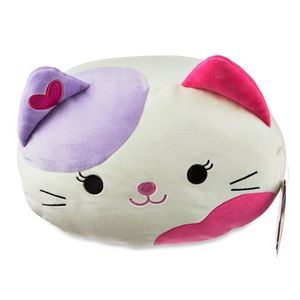 🐱 Squishmallows Tiffany Pink & Purple Stackable Cat 12” NWT Valentine’s Day